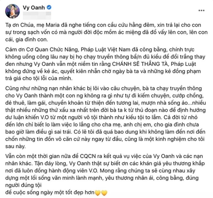 Nguyễn Phương Hằng bị bắt, Vy Oanh, Đàm Vĩnh Hưng phản ứng thế nào?