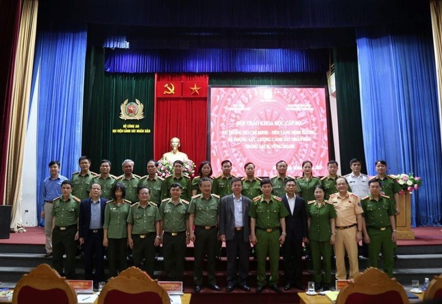 Học viện Cảnh sát nhân dân tổ chức Hội thảo khoa học cấp Bộ