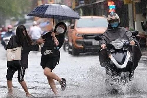 Hà Nội và TP.HCM có mưa về chiều tối