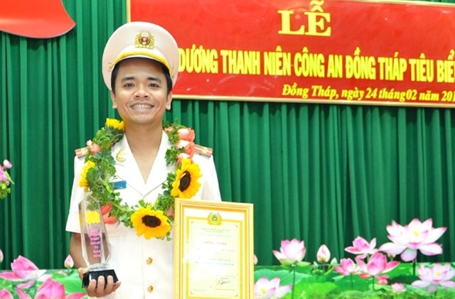 Đại úy Dương Nhựt Tuấn - Gương sáng trong phong trào hiến máu tình nguyện