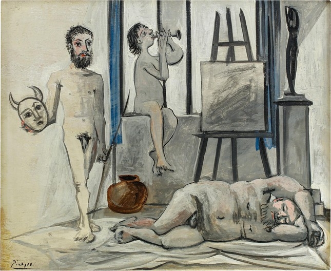 Tranh đàn ông khỏa thân của Picasso trị giá hơn 100 tỷ đồng