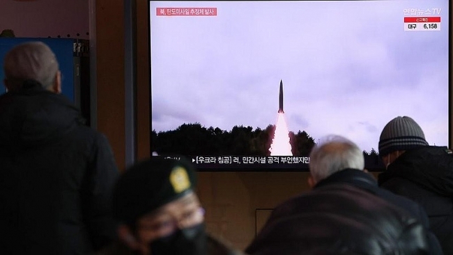 Triều Tiên bắn tên lửa đạn đạo ngoài khơi bờ biển phía Đông?