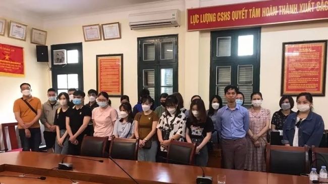 Triệt phá đường dây đòi nợ thuê quy mô gần 300 nghi phạm ở Hà Nội