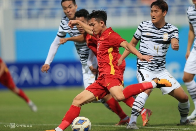 Việt Nam hoà Hàn Quốc ở U23 châu Á