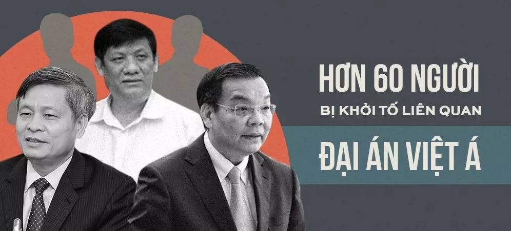 Hơn 60 người bị khởi tố liên quan đại án Việt Á