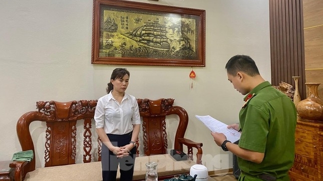 Bắt nữ giám đốc ban quản lý dự án ở Cao Bằng