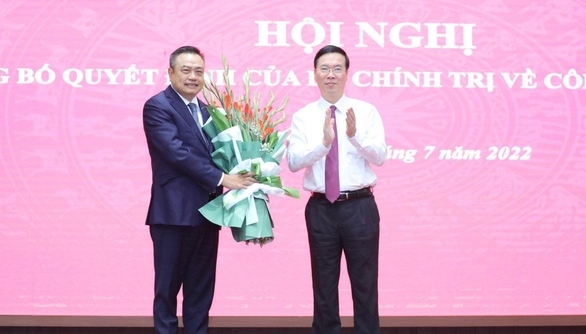 Ông Trần Sỹ Thanh được giới thiệu bầu giữ chức chủ tịch UBND TP Hà Nội