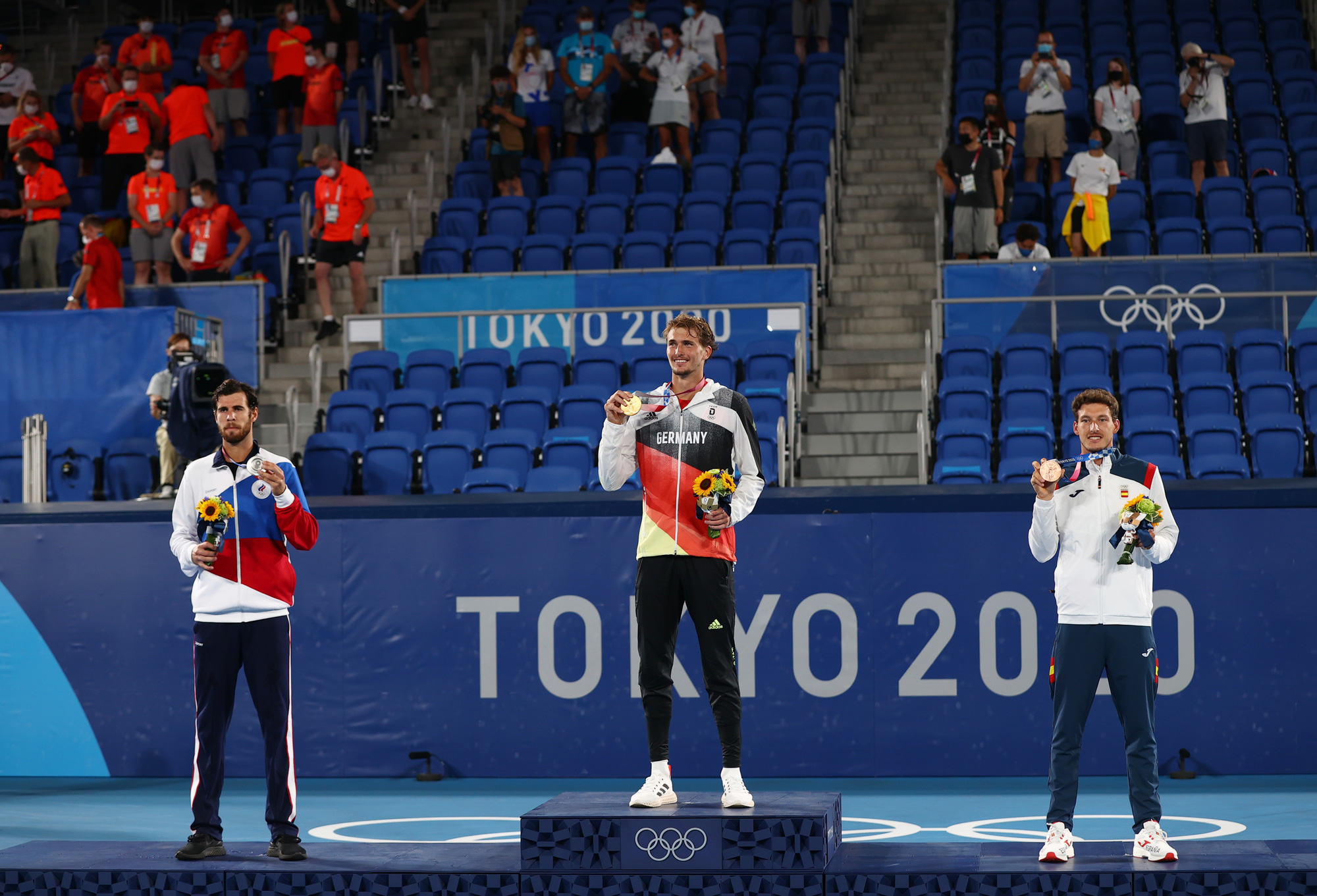 Alexander Zverev đi vào lịch sử khi vô địch Olympic 2020 - Ảnh 6.