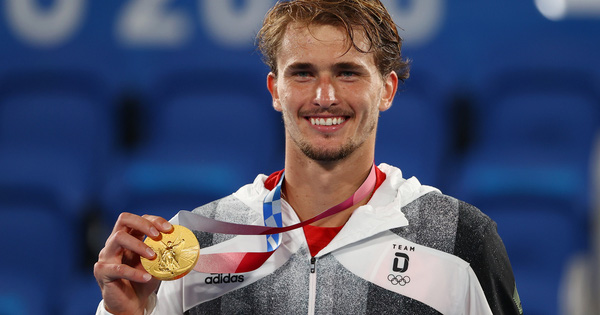 Alexander Zverev đi vào lịch sử khi vô địch Olympic 2020