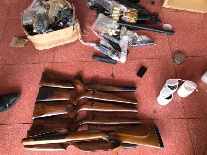 Phát hiện vụ buôn bán vũ khí số lượng lớn ở Đắk Nông