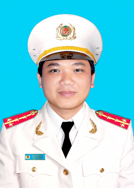 Truy thăng cấp bậc hàm đối với Đại úy Hồ Tấn Dương hy sinh khi làm nhiệm vụ