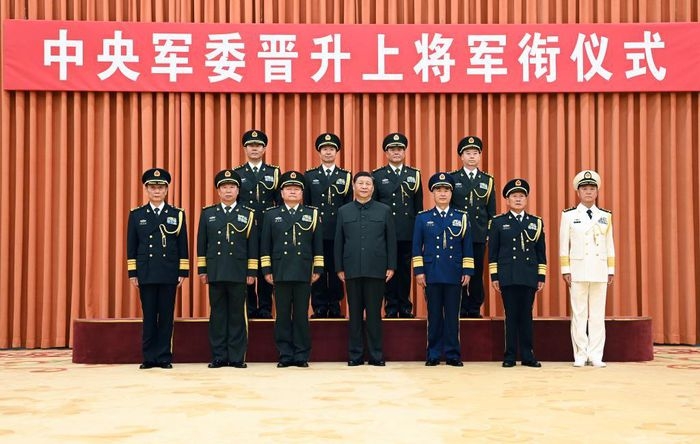 Trung Quốc phong loạt 5 thượng tướng đứng đầu chiến khu, quân chủng trọng yếu