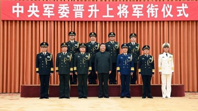 Trung Quốc phong loạt 5 thượng tướng đứng đầu chiến khu, quân chủng trọng yếu