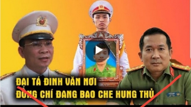 Đại tá Đinh Văn Nơi bác thông tin bịa đặt trên mạng xã hội