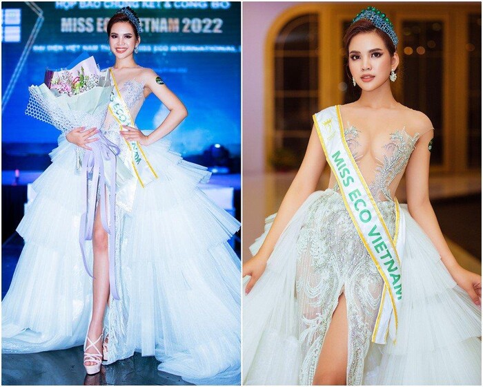 Vừa đăng quang, Miss Eco Vietnam đã bị nghi dùng vương miện rẻ tiền, như mua ngoài chợ