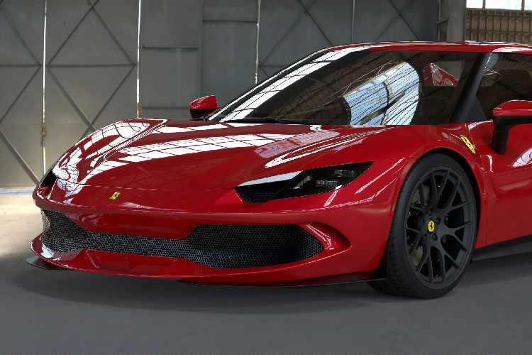 Siêu xe Ferrari 296 GTB độ &quot;nội công&quot; mạnh tới gần 900 mã lực