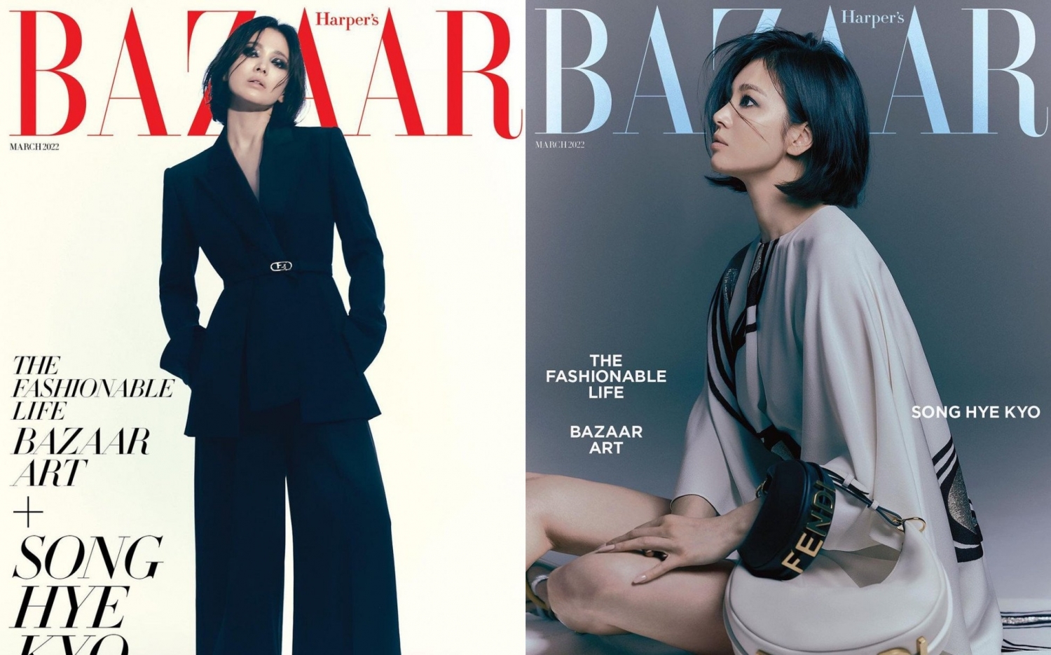 Sao Hàn ngày 24/2/2022: Song Hye Kyo “lột xác” khác lạ trên trang bìa tạp chí Harper"s Bazaar Korea