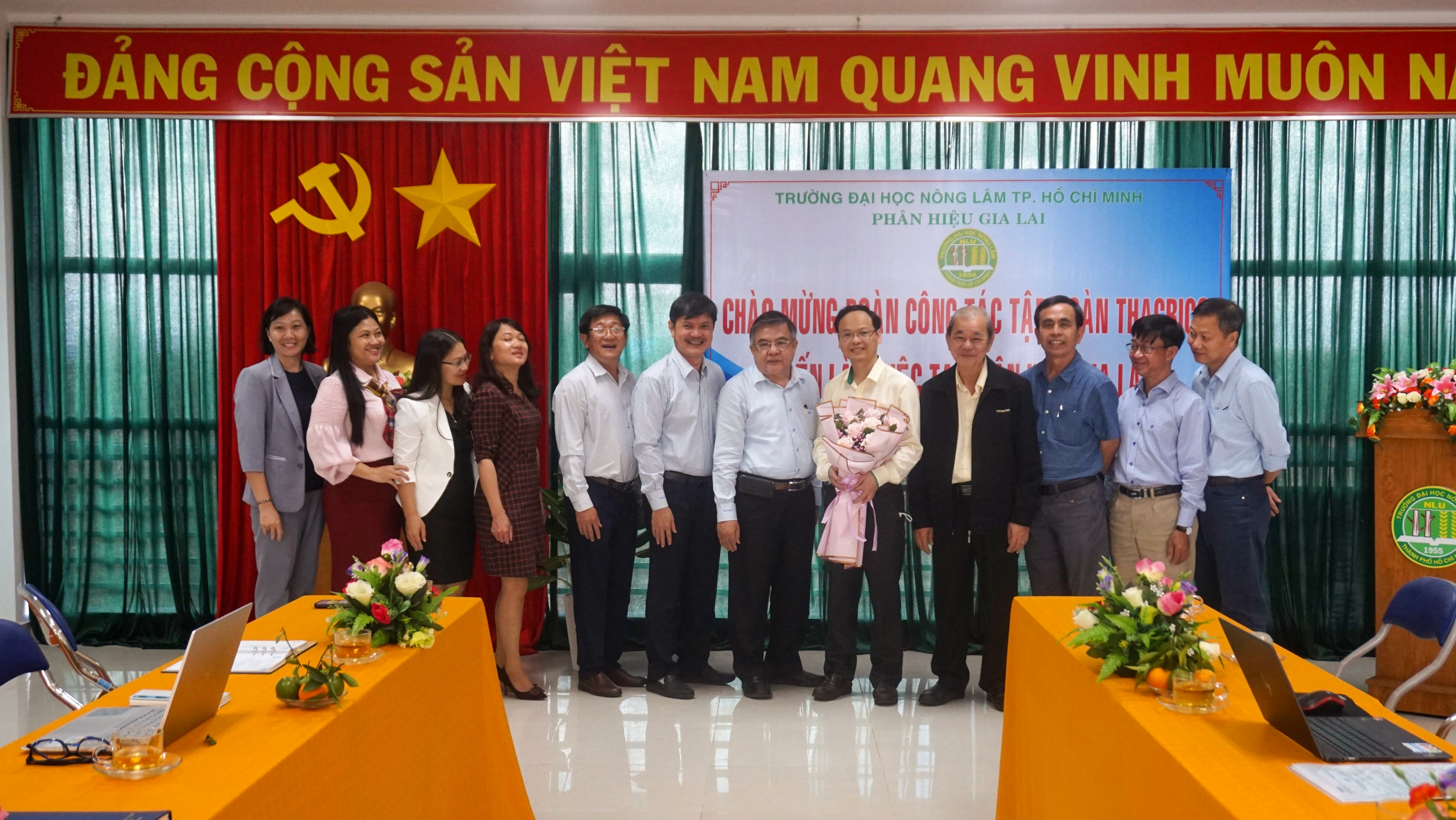 THAGRICO và Đại học Nông Lâm TP.HCM thảo luận hợp tác đào tạo