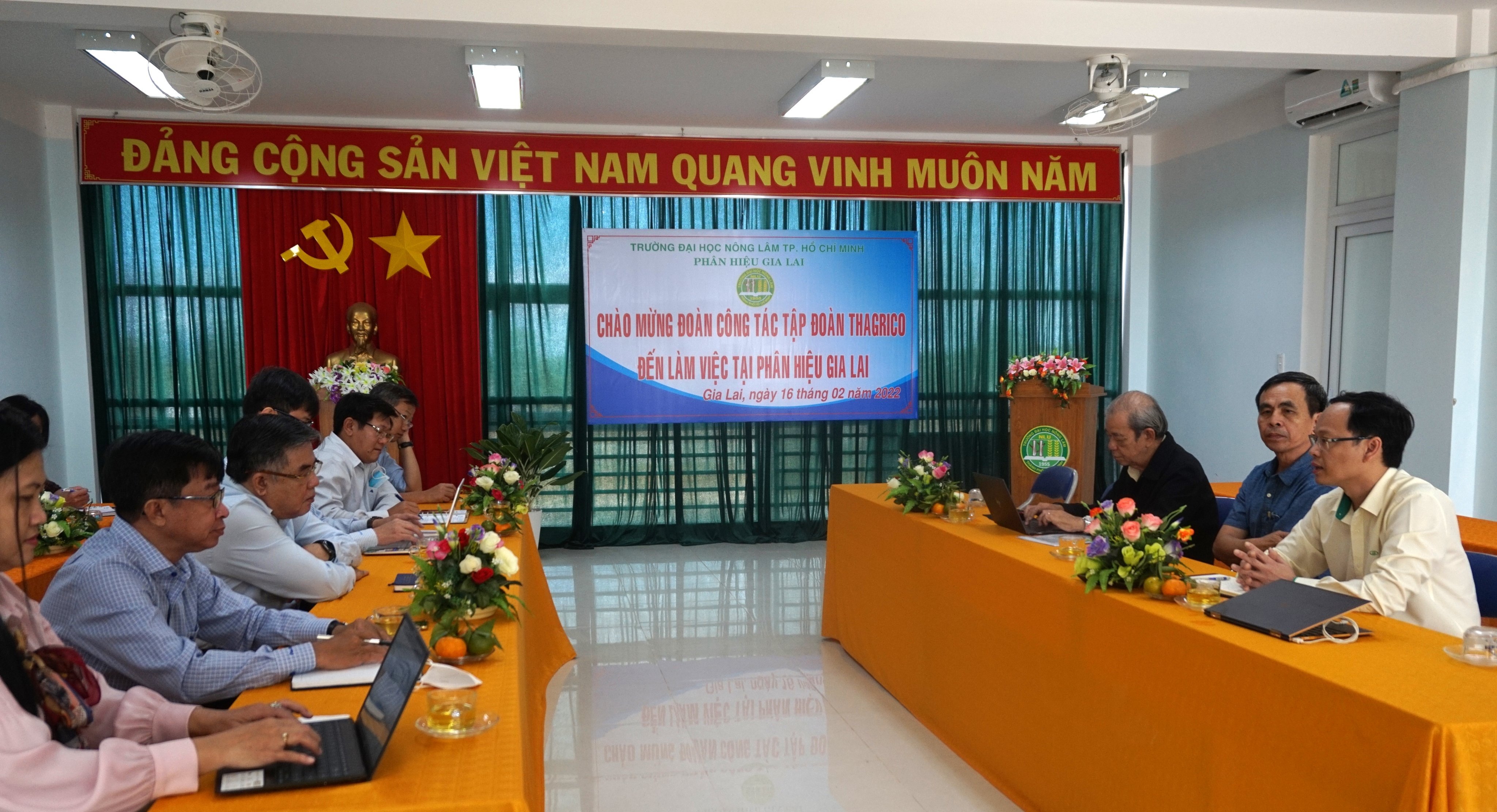 THAGRICO và Đại học Nông Lâm TP.HCM thảo luận hợp tác đào tạo