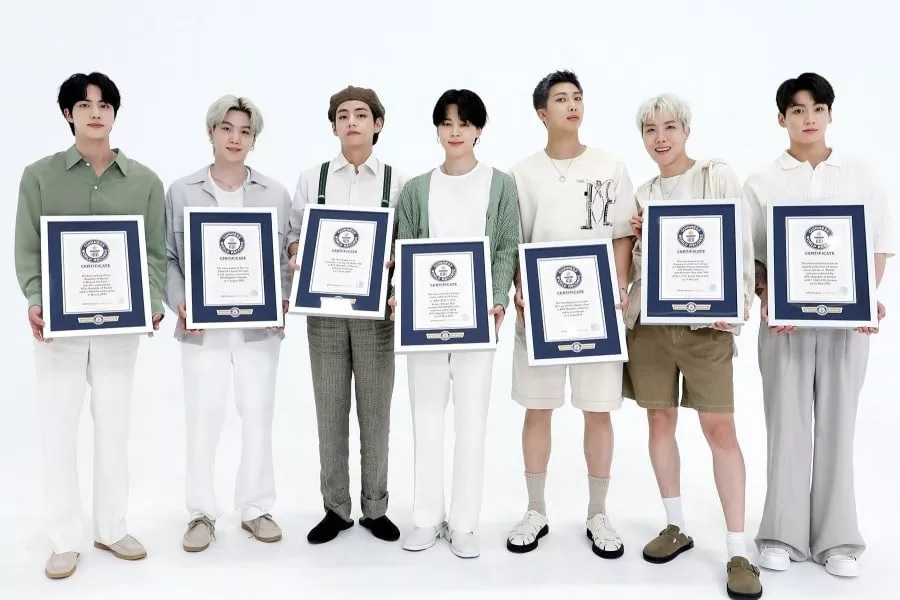 Sao Hàn ngày 7/3/2022: BTS lập 3 kỷ lục Guinness thế giới về số lượng người theo dõi trên mạng xã hội