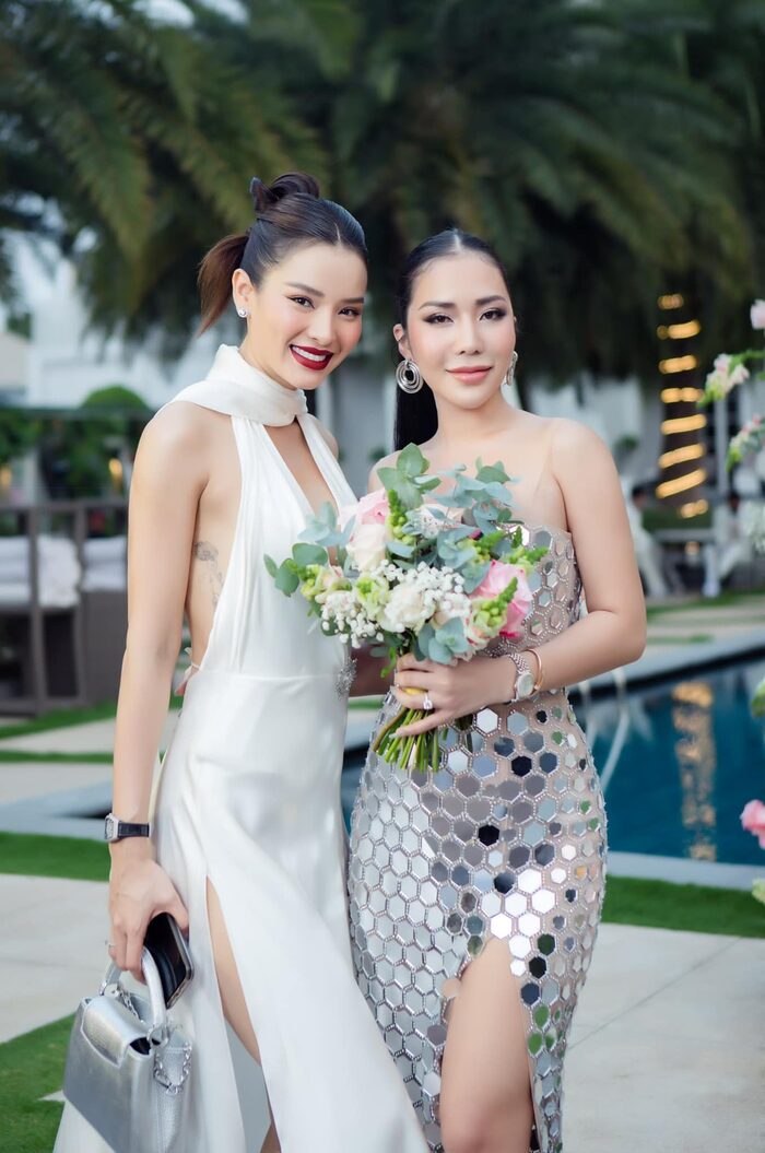 Đi đám cưới em gái nhưng Jolie Phương Trinh bị nhầm là nữ chính