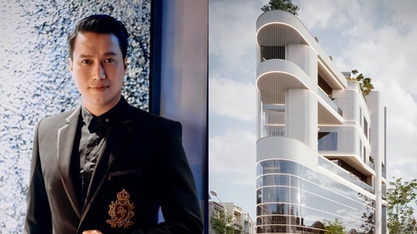 Việt Anh bất ngờ khoe bản thiết kế nhà mới hoành tráng