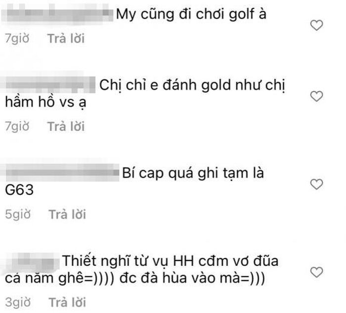 Huyền My diện váy cực ngắn ra sân golf, cớ sao fan lại réo tên Hiền Hồ?