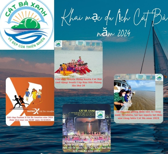 Các hoạt động Lễ hội kỷ niệm 65 năm ngày Bác Hồ về thăm Cát Hải, Khai mạc du lịch Cát Bà năm 2024