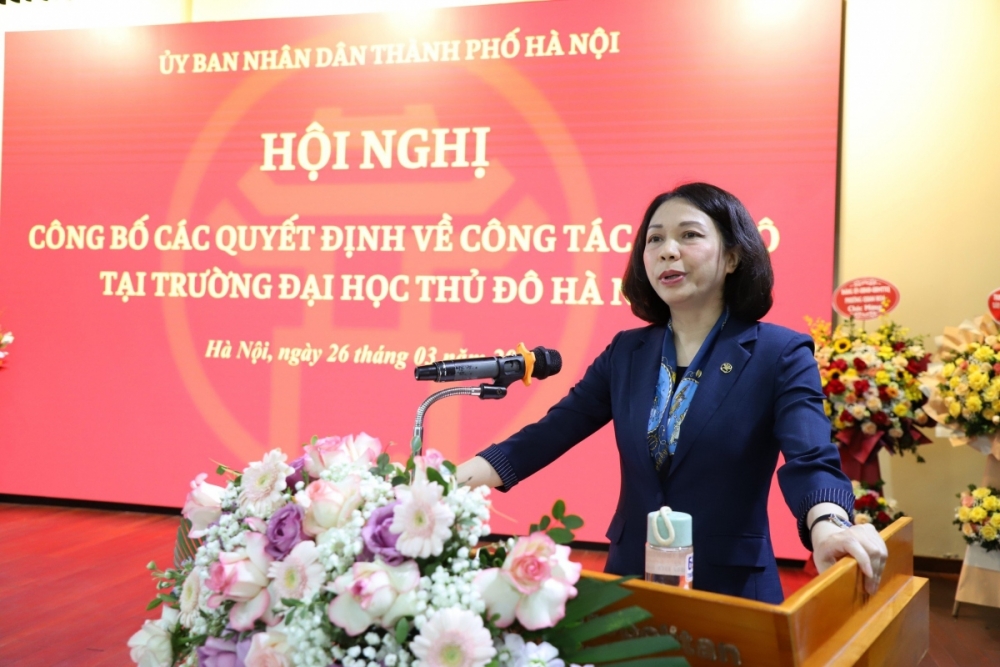 Trường Đại học Thủ đô Hà Nội có Chủ tịch Hội đồng trường, Hiệu trưởng mới