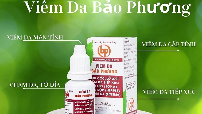 Thuốc viêm da Bảo Phương đột phá khoa học trong điều trị bệnh lý da liễu