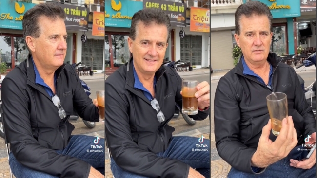 Khách Tây khen cà phê Việt Nam ngon nhất thế giới, uống liền 2 ly trong 10 phút