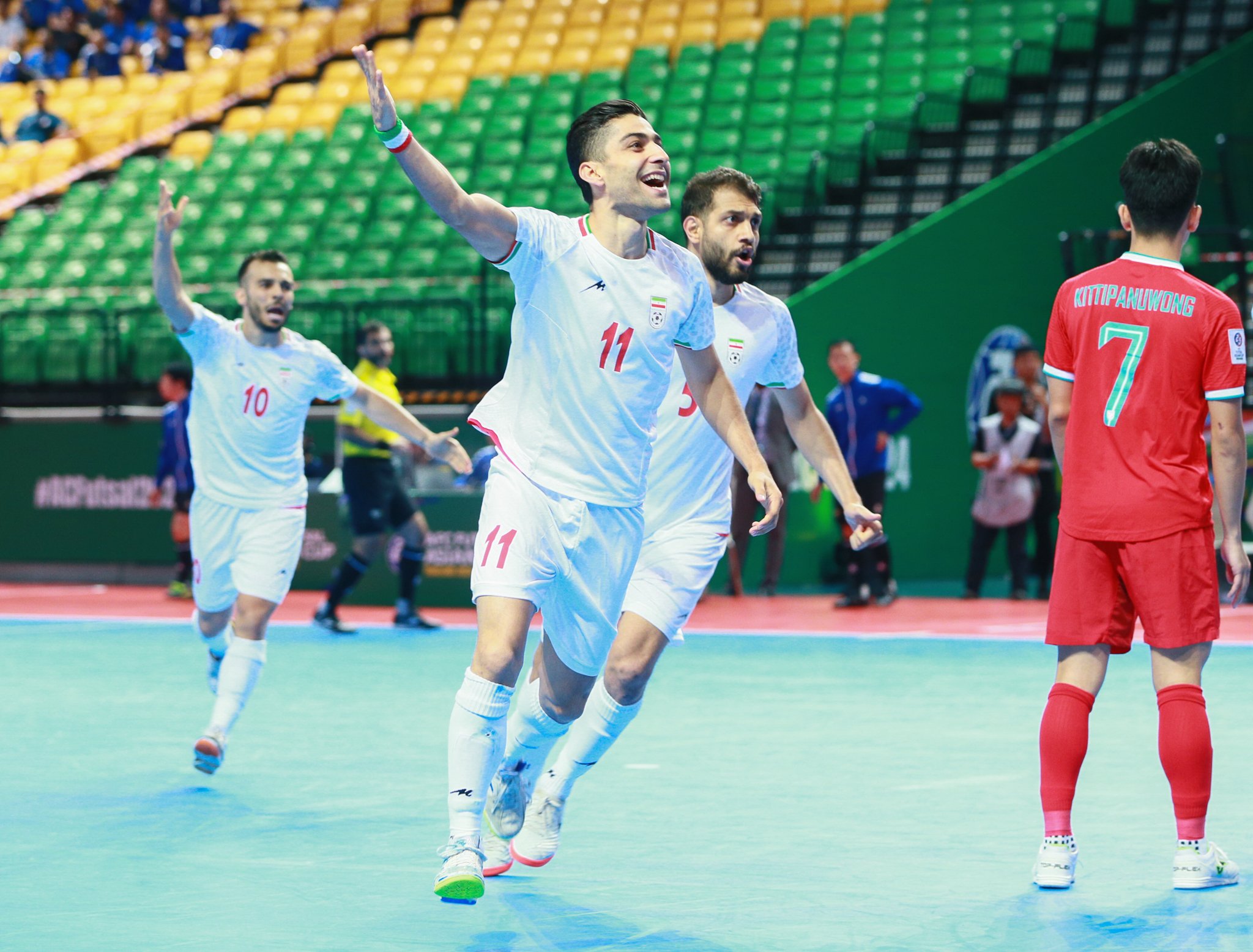 Đội tuyển Thái Lan thảm bại ở chung kết, Iran thống trị futsal châu Á