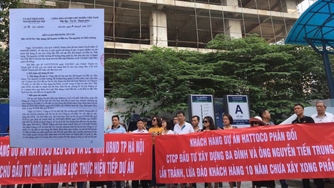 Chung cư Hattoco Trần Phú 12 năm chưa bàn giao nhà: Hà Nội yêu cầu xử lý nghiêm chủ đầu tư