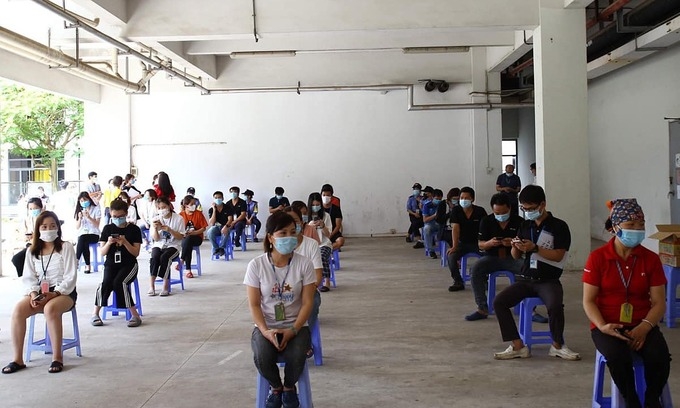 20 đội cấp cứu Hà Nội hỗ trợ Bắc Giang tiêm chủng