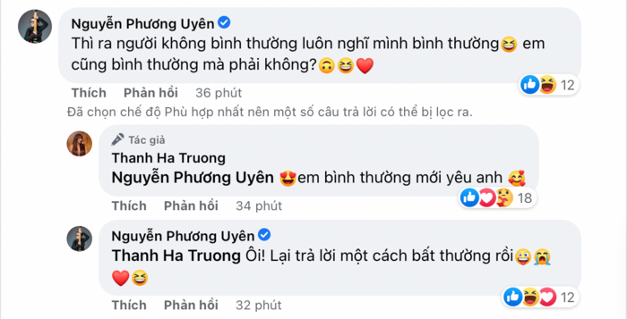 Thanh Hà công khai bày tỏ tình cảm với Phương Uyên, chốt "yêu anh" ngọt lịm