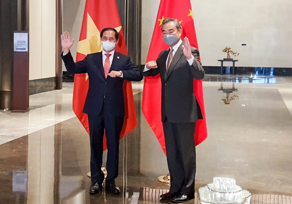 Bộ trưởng Ngoại giao Bùi Thanh Sơn hội đàm với Ủy viên Quốc vụ, Bộ trưởng Ngoại giao Trung Quốc Vương Nghị