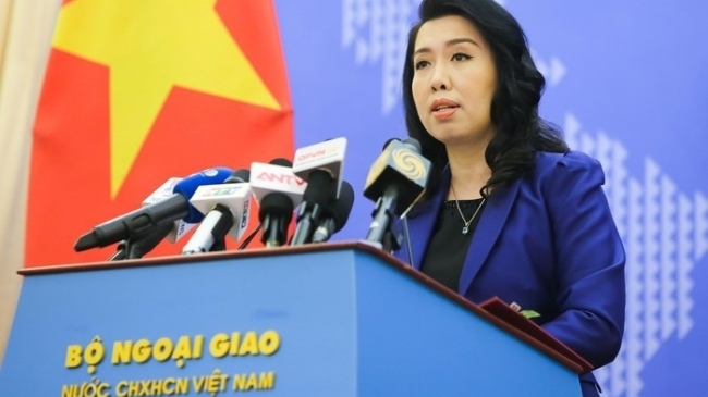 Việt Nam kiên quyết phản đối và yêu cầu Đài Loan hủy bỏ hoạt động diễn tập trái phép ở đảo Ba Bình