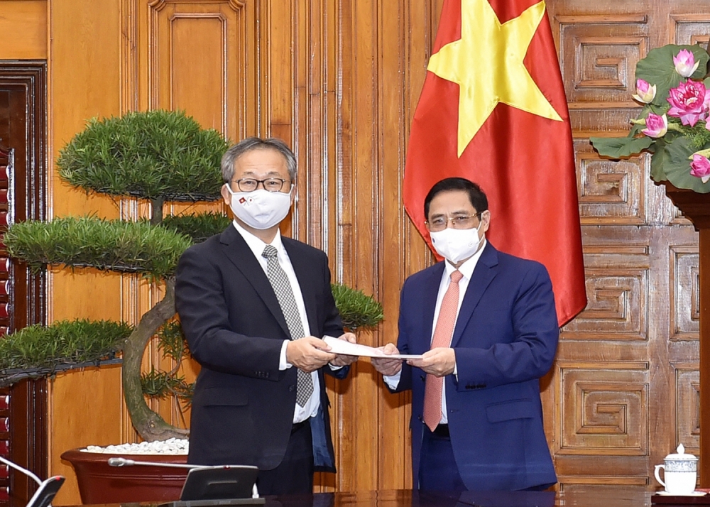 Nhật Bản hỗ trợ Việt Nam 1 triệu liều vaccine để phòng chống COVID-19
