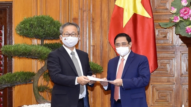 Nhật Bản hỗ trợ Việt Nam 1 triệu liều vaccine để phòng chống COVID-19