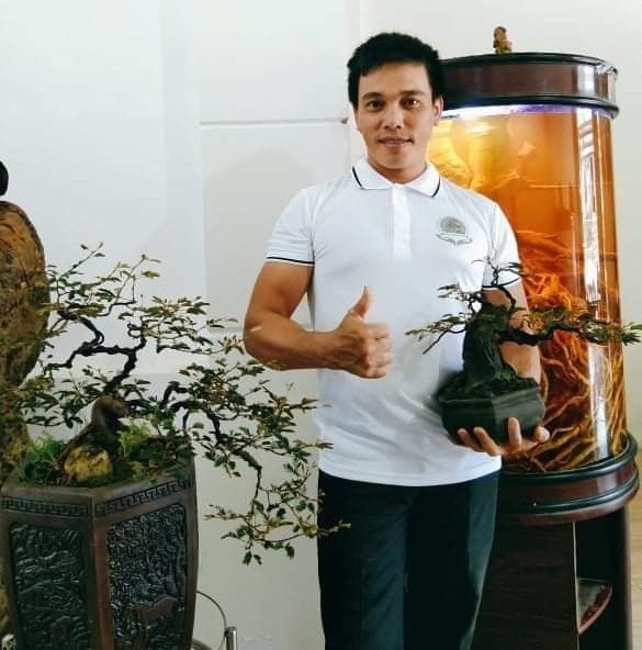 Hoa mắc cỡ mọc hoang 'hóa' bonsai thu về tiền triệu