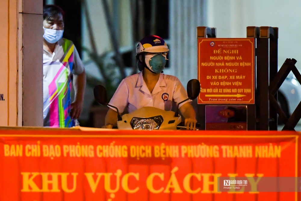Phong tỏa khẩn cấp viện Phổi Hà Nội