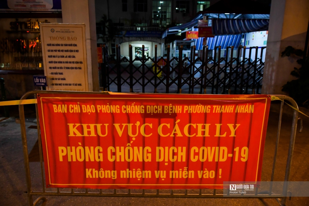 Phong tỏa khẩn cấp viện Phổi Hà Nội