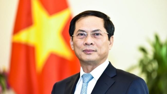 Bộ trưởng Ngoại giao Trung Quốc chúc mừng Bộ trưởng Ngoại giao Bùi Thanh Sơn