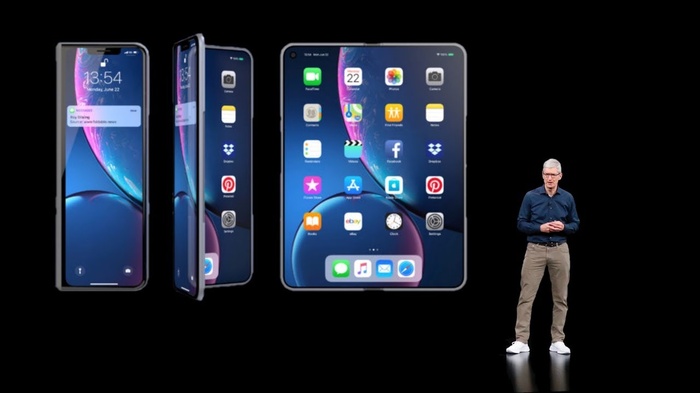 iPhone màn hình gập có thể ra mắt vào năm 2023