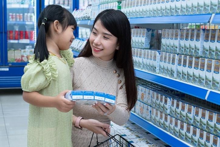 Vinamilk - Vị trí giá trị nhất của thương hiệu nằm trong “Giỏ hàng mua sắm” của mỗi gia đình