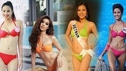 4 Hoa hậu Hoàn vũ Việt Nam thời còn thi thố, diện bikini body ai "đỉnh" nhất?