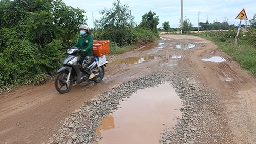 Mất an toàn giao thông trên tuyến đường Trũng Liêm -  An Phú