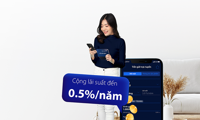 Tin nhanh ngân hàng ngày 27/8: Gửi tiết kiệm online trên Digimi nhận thêm 0,5% lãi suất
