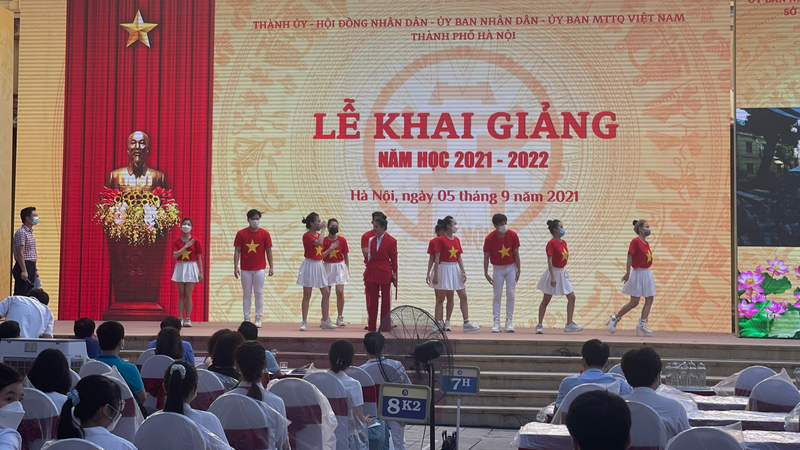 Lễ khai giảng đặc biệt của học sinh Hà Nội và cả nước