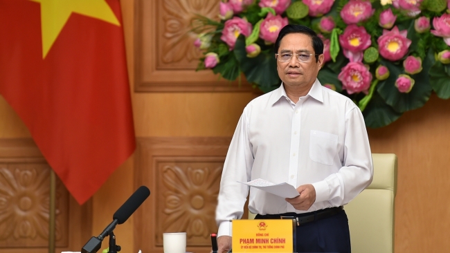 Thủ tướng Phạm Minh Chính tiếp đại sứ các nước EU và đại diện cộng đồng doanh nghiệp châu Âu tại Việt Nam